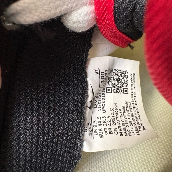 Nike Air max pre-day white mint fosm university red size 10.5 - Picture 10 of 10